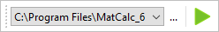  MatCalc Toolbar Toolbar