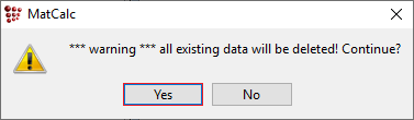  MatCalc phase status