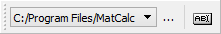  MatCalc Toolbar Toolbar